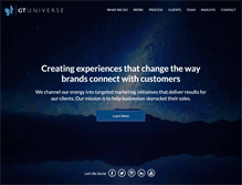 Tablet Screenshot of gtuniverse.com